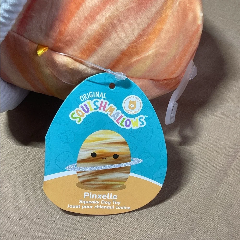 Squishmallows For Pets Squeaky Dog Toy 